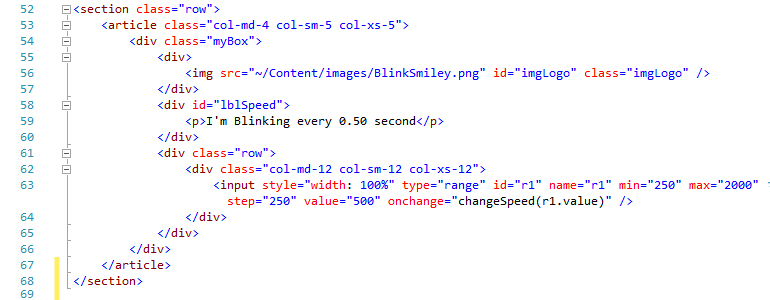 HTML5 Code