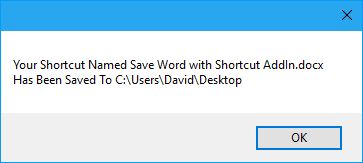 Daffitt Word Add-In 2010