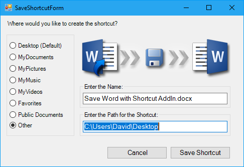 Daffitt Word Add-In 2010